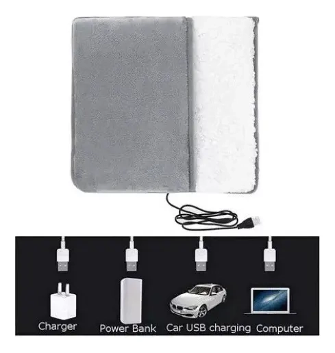 ALMOHADILLA TE RMICA ELE CTRICA CALEFACTOR PARA PIES MULTIUSO - 7