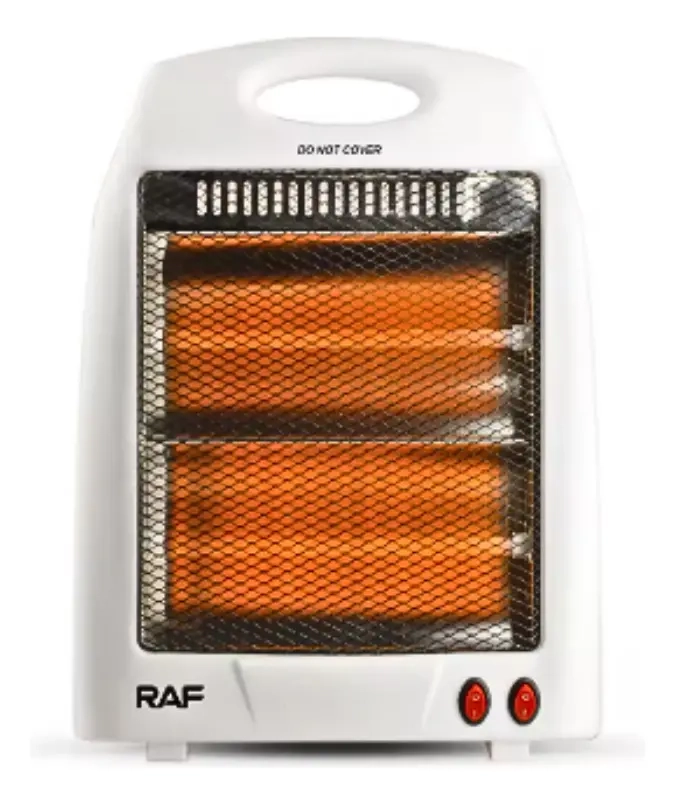 ESTUFA CALEFACTOR ELE CTRICO AJUSTABLE 800W RAF BLANCO R.1191 - 2