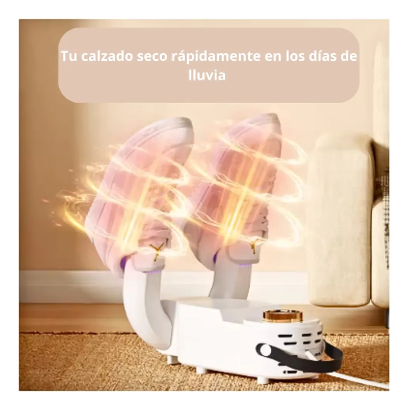 SECADOR CALENTADOR ZAPATOS DESHUMIDIFICA ESTERILIZA OLOR - 2