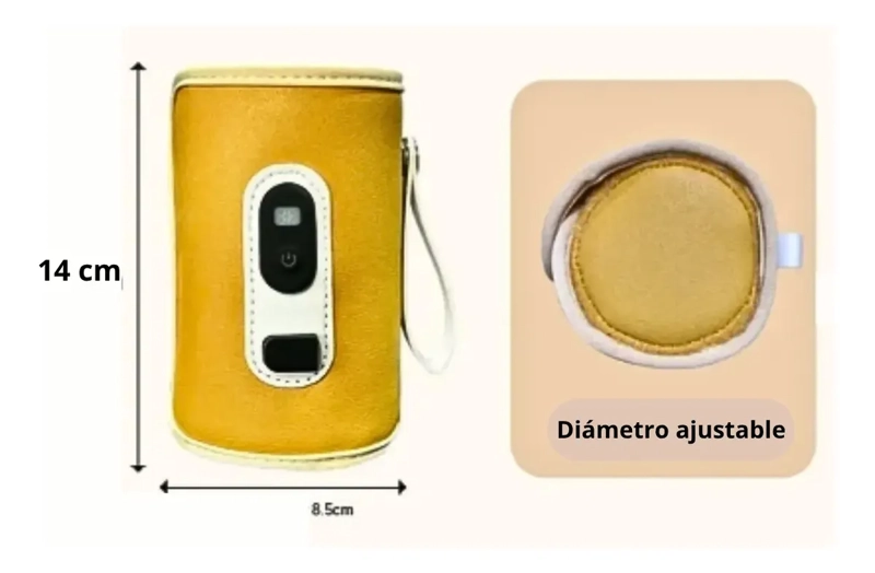 CALENTADOR PORTATIL DE MAMADERA BIBERONES BEBE S RECARGABLE - 3