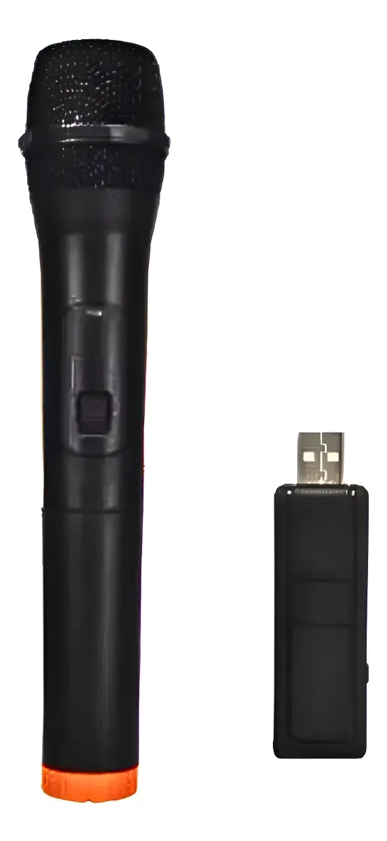 MICROFONO INALAMBRICO 50 METROS DE ALCANCE KARAOKE USB - 1