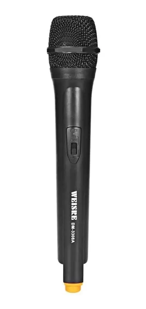 MICROFONO WEISRE DM-3308A NEGRO - 1