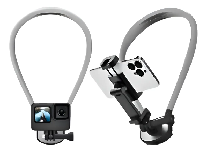 GENÉRICO SOPORTE DE CUELLO PARA CAMARAS CELULAR GRABACION VIDEOS