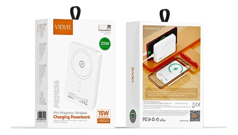 CARGADOR MAGNE TICO PORTATIL POWERBANK 10000MAH IPHONE - 4