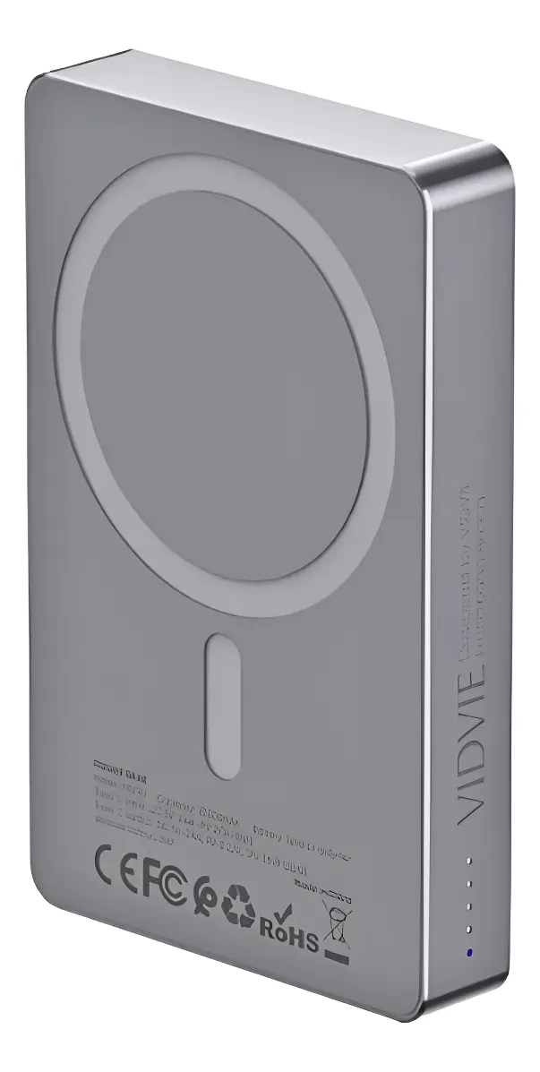 CARGADOR MAGNE TICO PORTATIL POWERBANK 10000MAH IPHONE GRIS - 1