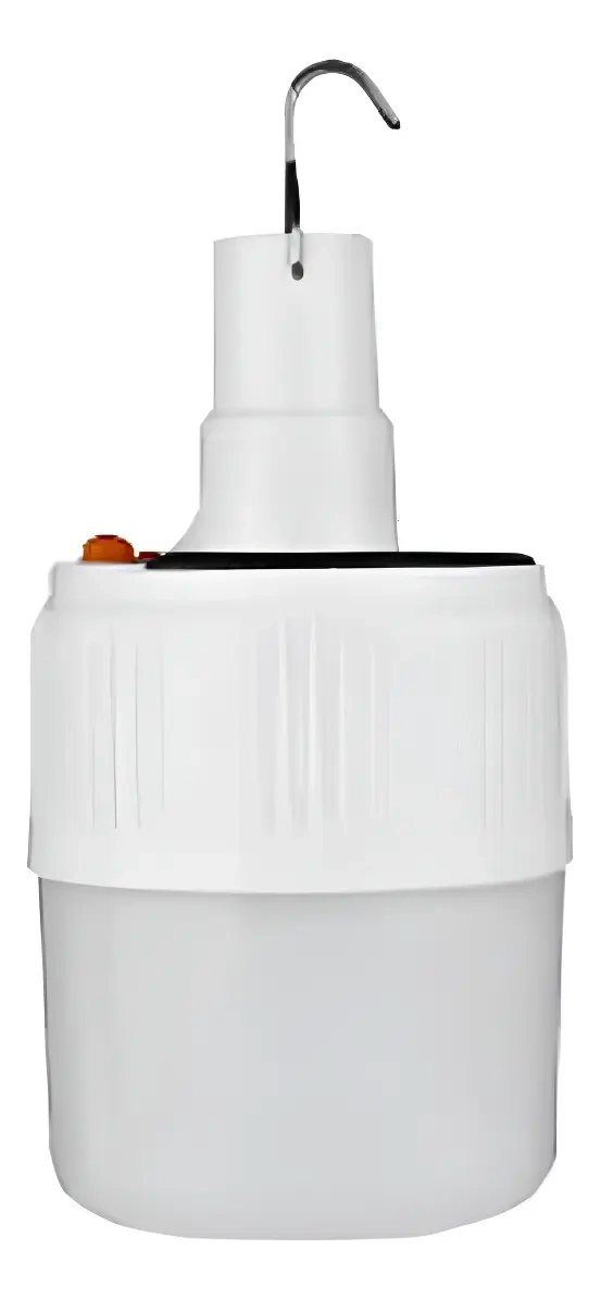 AMPOLLETA LED RECARGABLE SOLAR Y CABLE EMERGENCIA O CAMPING - 1