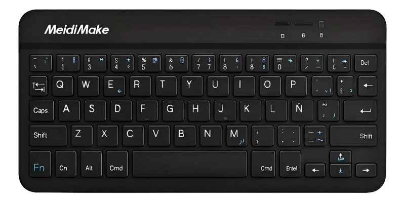 MINI TECLADO INALAMBRICO BLUETOOTH IOS ANDROID WINDOWS - 1