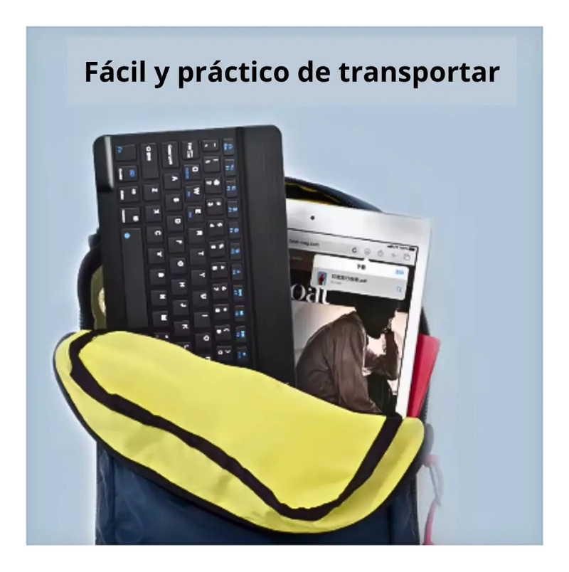 MINI TECLADO INALAMBRICO BLUETOOTH IOS ANDROID WINDOWS - 2