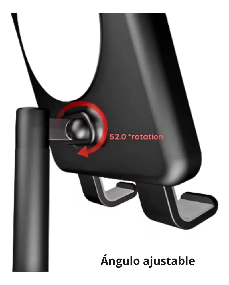 SOPORTE BASE DE ESCRITORIO PARA CELULAR CON LUZ LED - 4