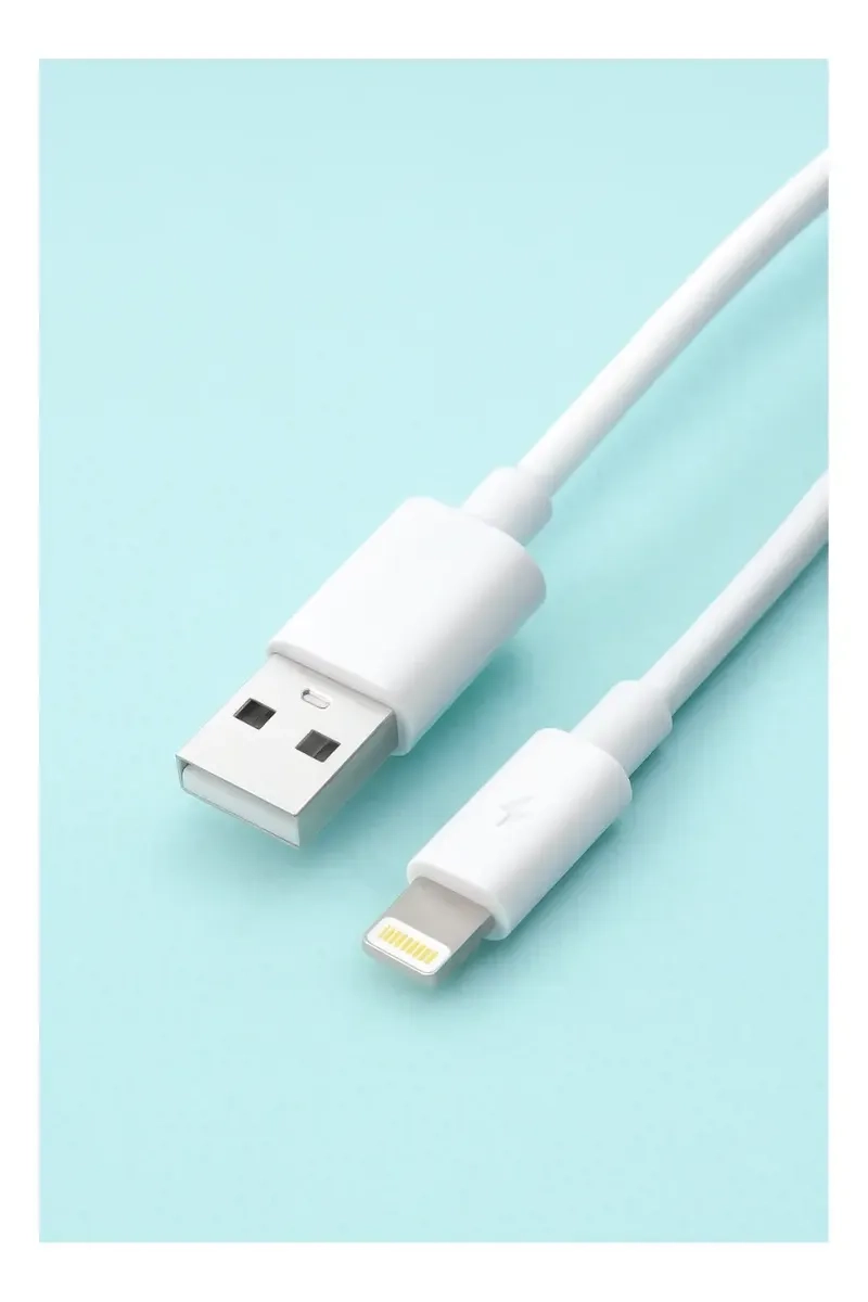 CABLE DE CARGA 2 METROS PARA IPHONE LIGHTNING A USB - 3