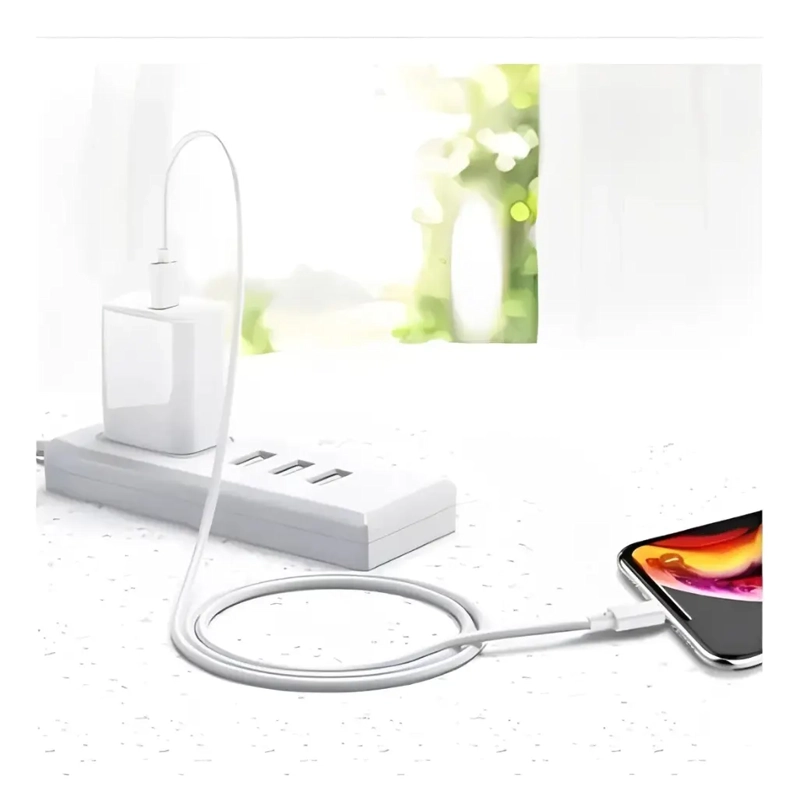 CABLE DE CARGA 2 METROS PARA IPHONE LIGHTNING A USB - 4
