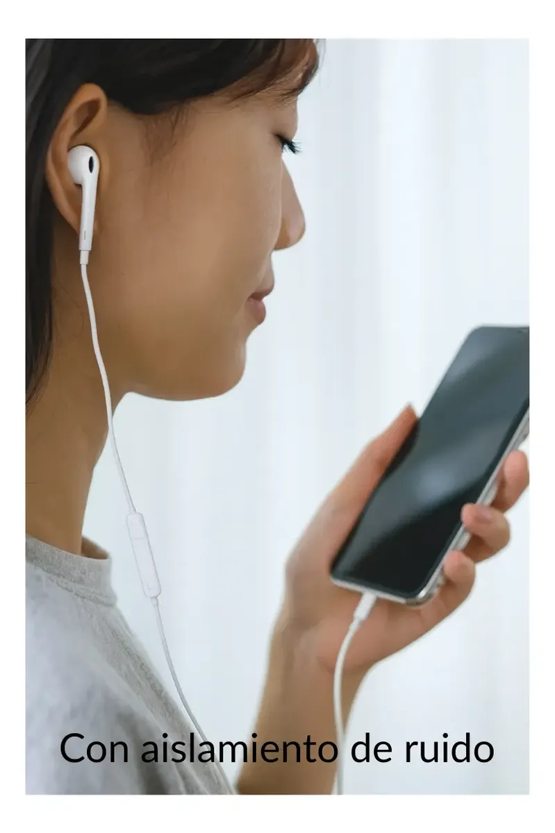 AUDIFONOS AURICULARES CON CABLE LIGHTNING COMPATIBLE IPHONE - 6