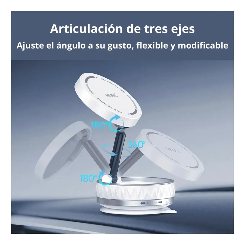 SOPORTE PARA CELULAR ESCRITORIO AUTO MAGNE TICO - 4