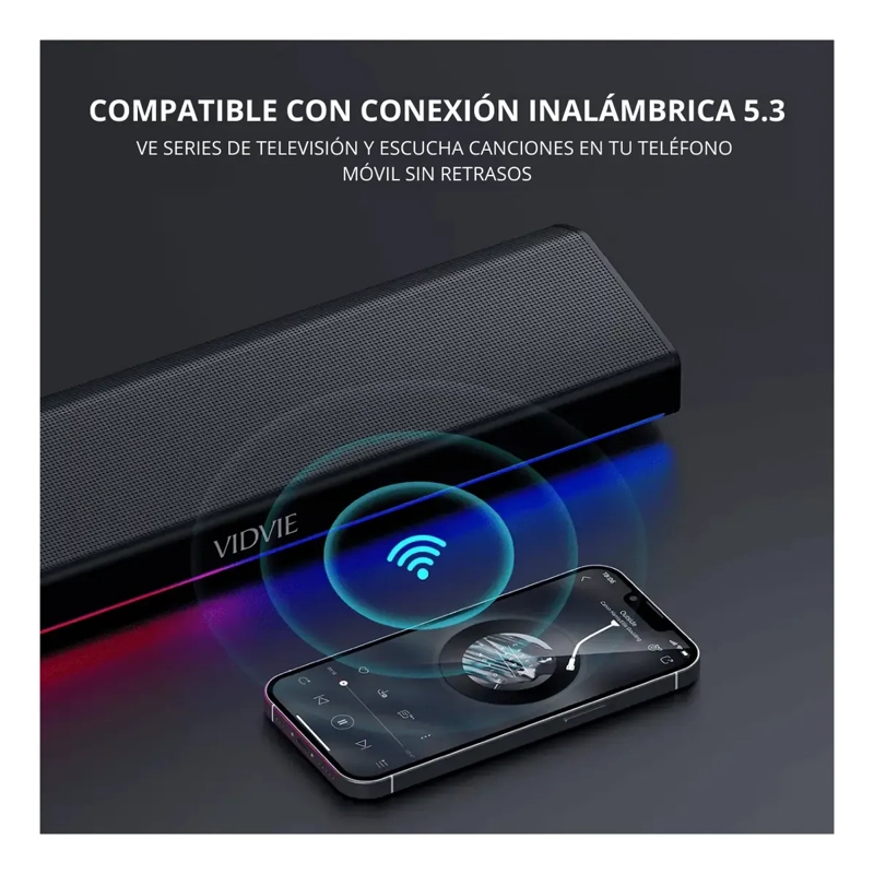 PARLANTE ALTAVOZ BLUETOOTH PORTATIL LUZ RGB - 2