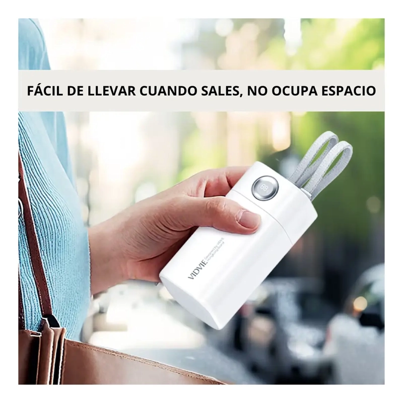 CARGADOR PORTATIL POWERBANK DUAL 20000MAH BLANCO - 4