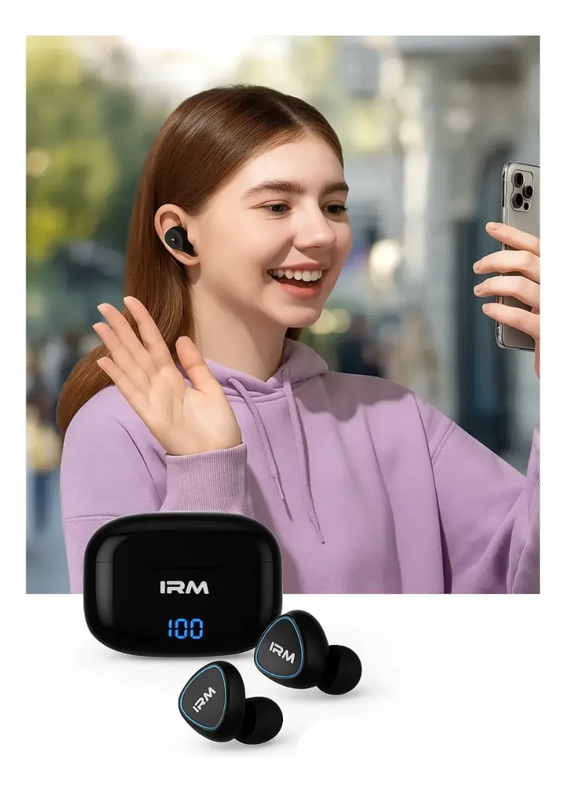 AUDIFONOS AURICULARES INALAMBRICOS BLUETOOTH GAMER - 5