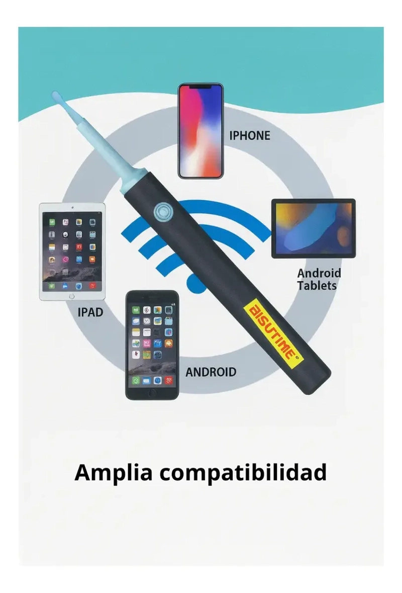 KIT LIMPIADOR DE OIDOS CON CAMARA INALAMBRICO - 9