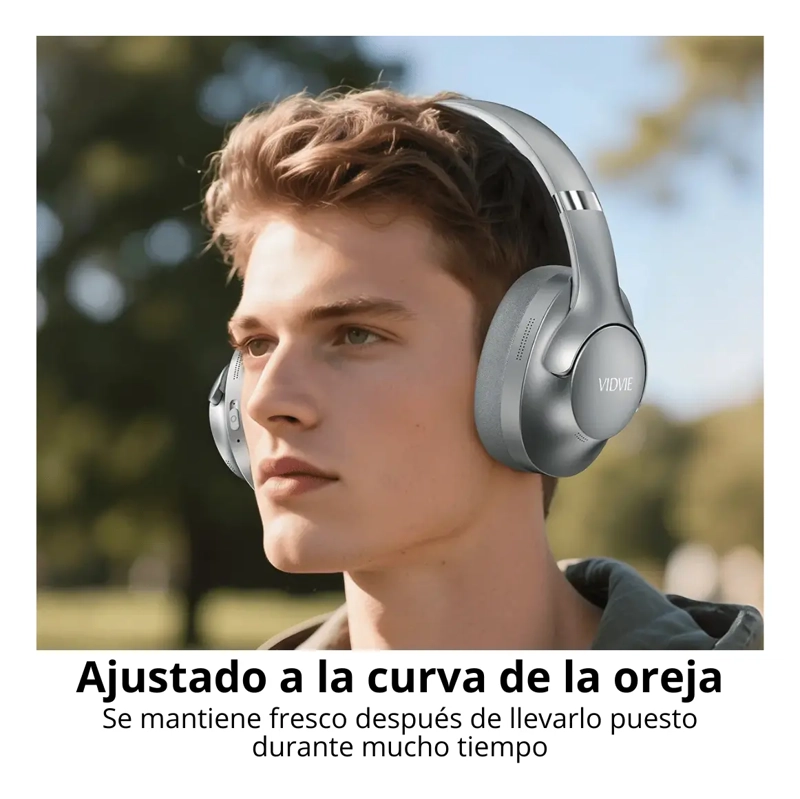 AUDIFONOS INALAMBRICOS CANCELACION ACTIVA DE RUIDO GAMER - 5