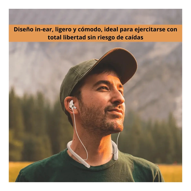 AURICULARES ANTICAIDA DEPORTIVOS INALAMBRICOS BLUETOOTH - 4