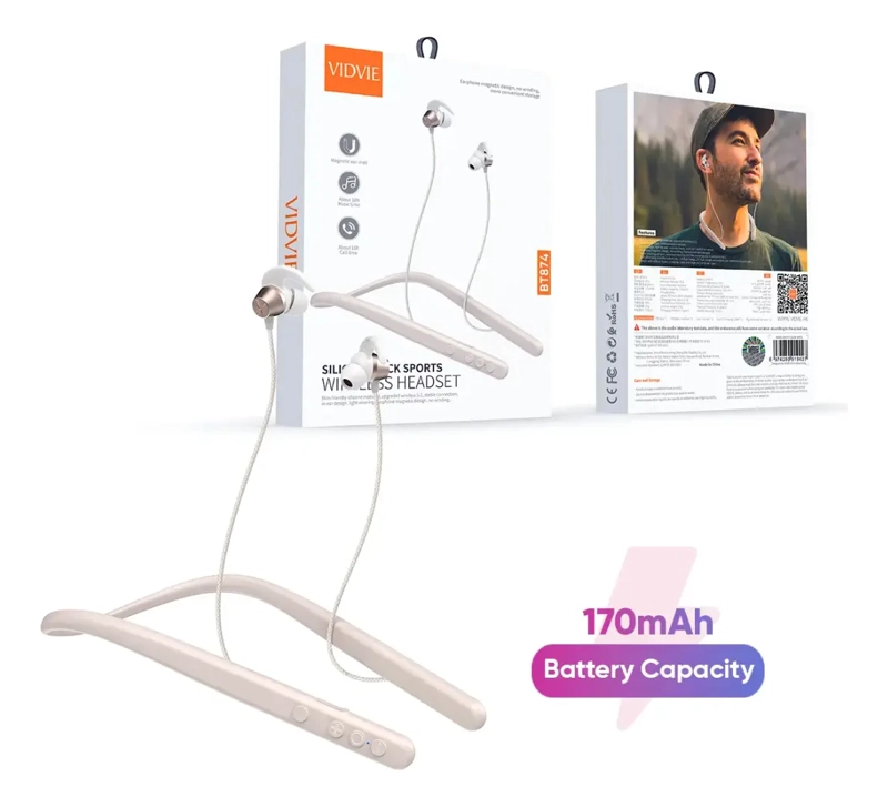 AURICULARES ANTICAIDA DEPORTIVOS INALAMBRICOS BLUETOOTH - 7