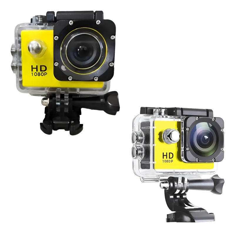 CAMARA DE GRABACION DE VIDEOS EN MOVIMIENTO DEPORTES HD 4K - 1