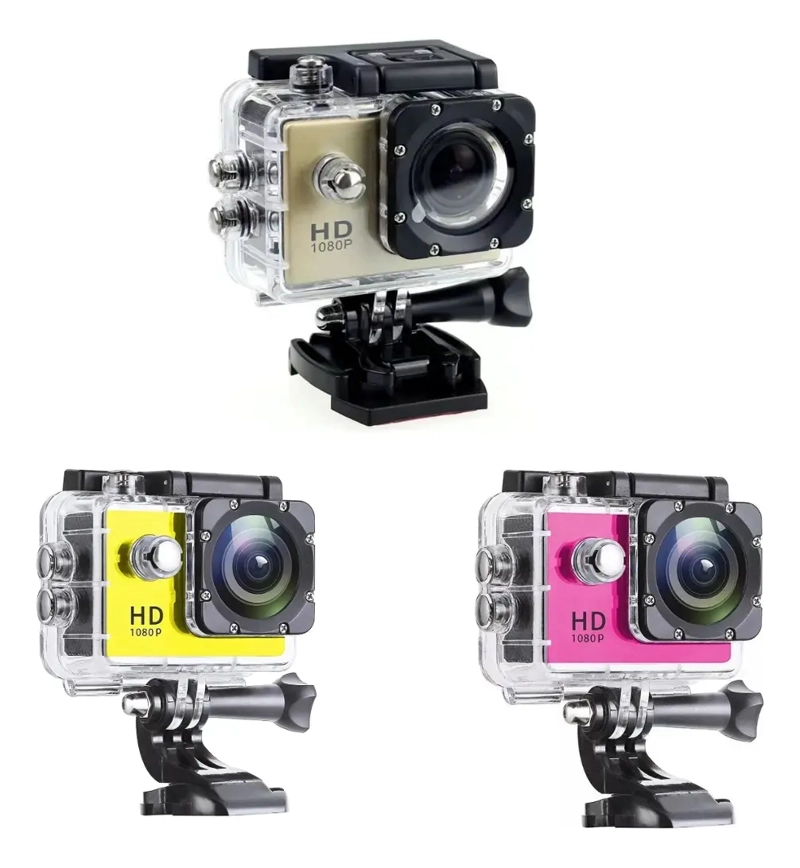 CAMARA DE GRABACION DE VIDEOS EN MOVIMIENTO DEPORTES HD 4K - 7