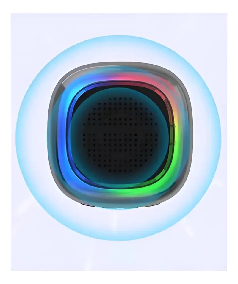 PARLANTE ALTAVOZ PORTATIL BLUETOOTH CON BAJO LUZ RGB SK4 - 2