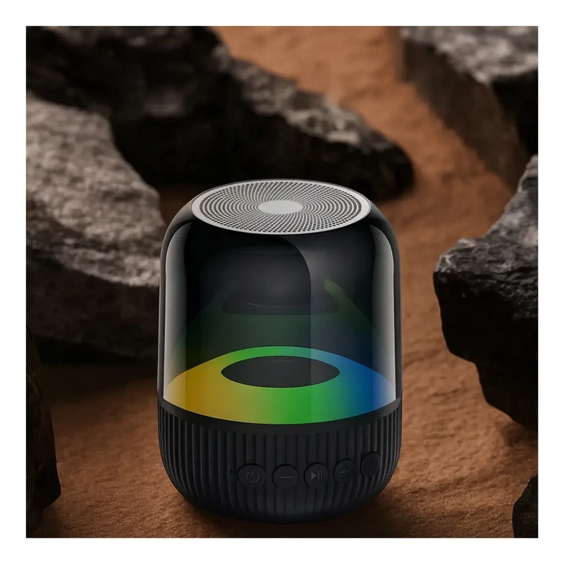 PARLANTE ALTAVOZ PORTATIL BLUETOOTH CON BAJO LUZ RGB SK3 - 6