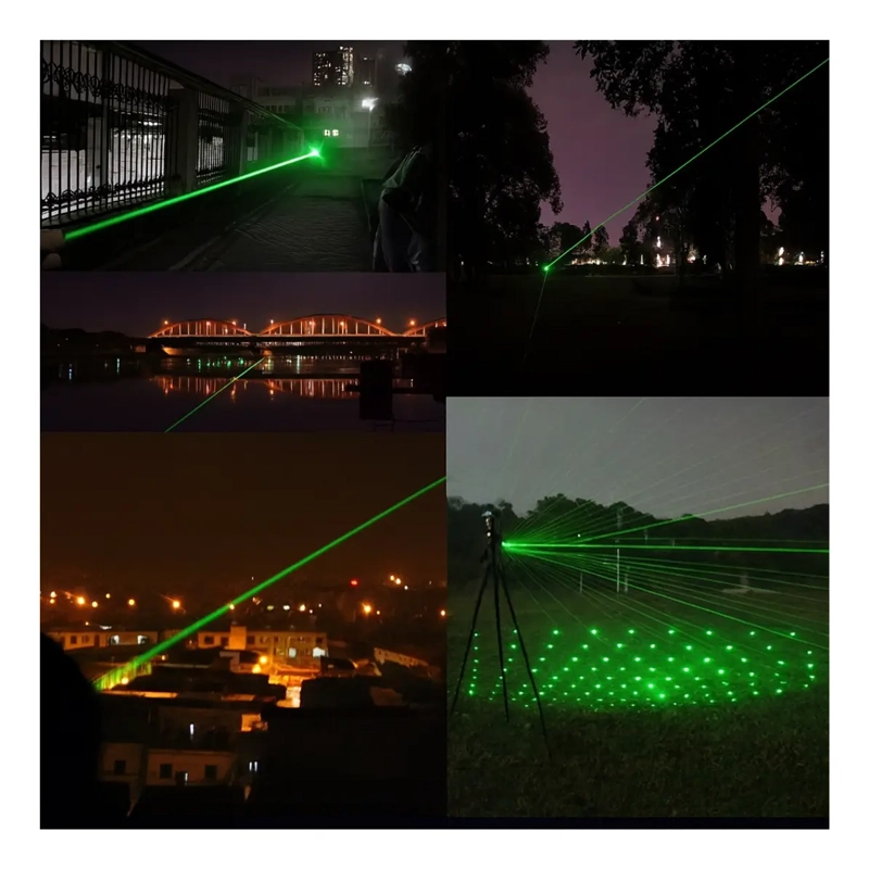 PUNTERO LASER VERDE PRESENTASIONES 5 EN 1 LARGA DISTANCIA - 4