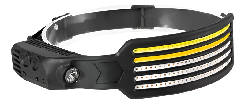 LINTERNA MINERO CINTILLO TIRAS LUZ LED RECARGABLE MULTIUSO - 1