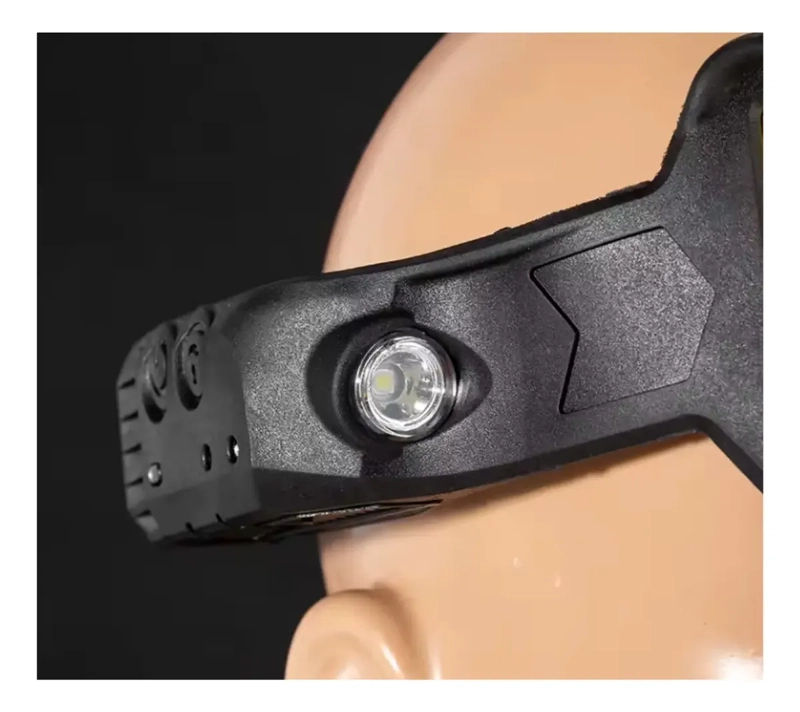 LINTERNA MINERO CINTILLO TIRAS LUZ LED RECARGABLE MULTIUSO - 2