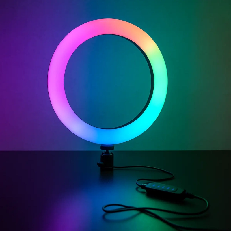 ARO LUZ LED MULTICOLOR RGB GARBACION DE VIDEOS TIKTOK 10 - 4
