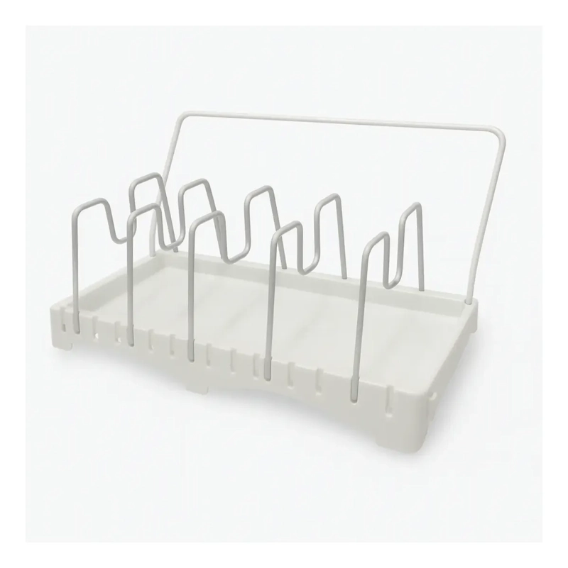 ORGANIZADOR DE OLLAS TAPAS SARTENES COCINA MULTIUSO - 1