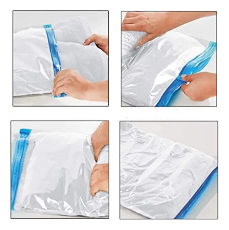 PACK 6 BOLSAS EMPACADORAS AL VACIO 60 X 80 CM MULTIUSO - 4