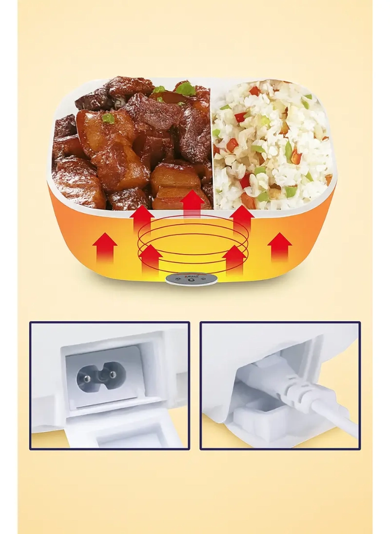 CALENTADOR DE ALIMENTOS LONCHERA COLACION PORTATIL - 2