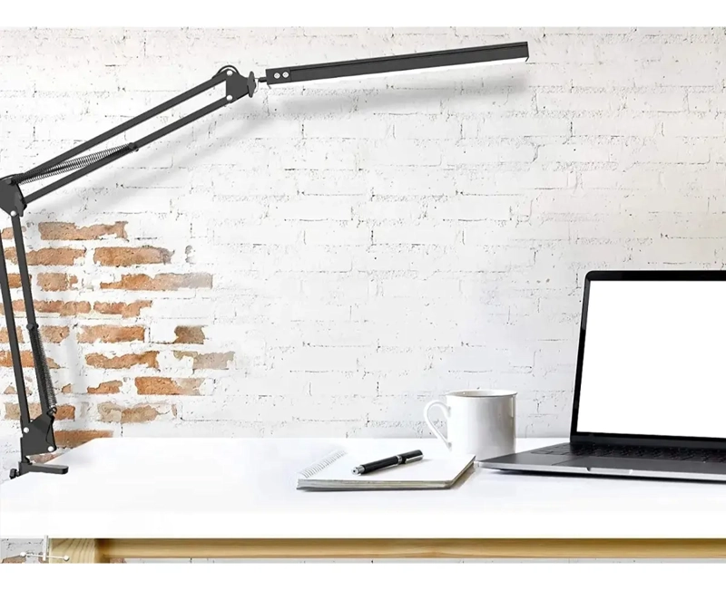 LAMPARA DE ESCRITORIO PLEGABLE AJUSTABLE LUZ LED - 5