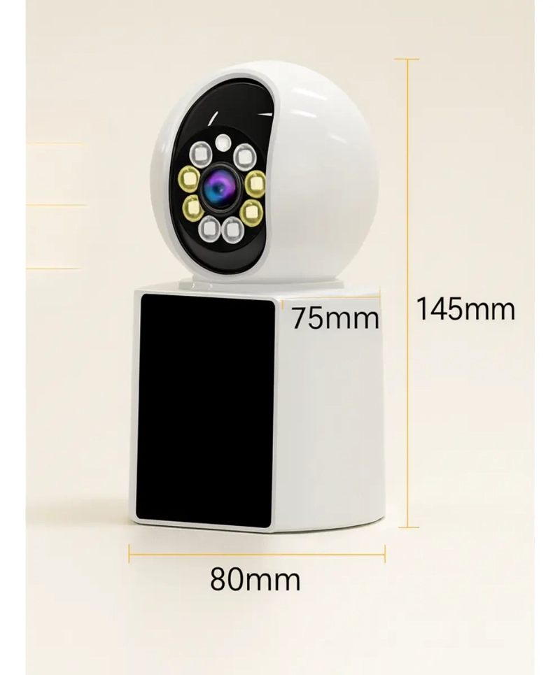 WIFI CAMARA SEGURIDAD INTERIOR HOGAR VISION REMOTA - 3