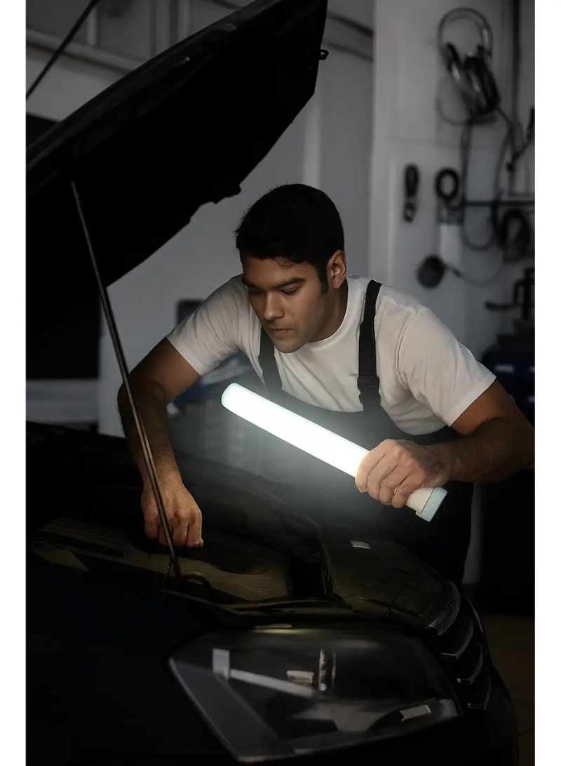 LAMPARA EMERGENCIA CAMPING LED RECARGABLE LARGA DISTANCIA - 5