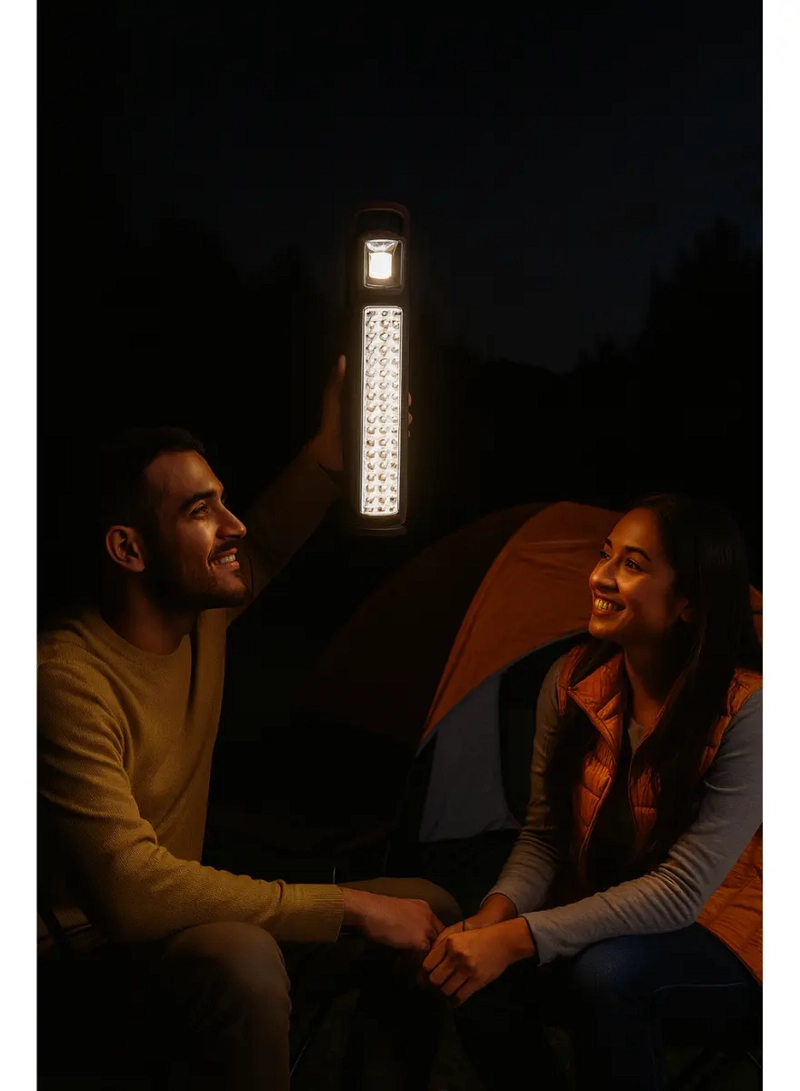 LAMPARA EMERGENCIA CAMPING LUZ LED USB-C Y RECARGA SOLAR - 4