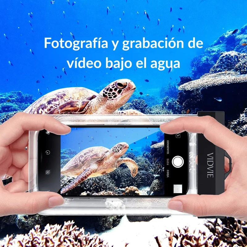 FUNDA PROTECTORA CELULAR WATERPROOF FOTOS Y VIDEOS 30 METROS - 3