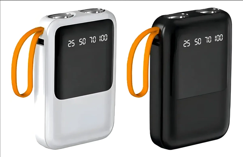 CARGADOR PORTATIL IRM R47 USB 10000MAH NEGRO CON CARGA RAPIDA Y PANTALLA DIGITAL - 4