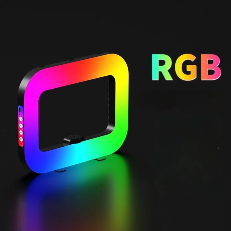 ARO LUZ MULTICOLOR RGB INALAMBRICO PARA GRABACION CELULAR - 4