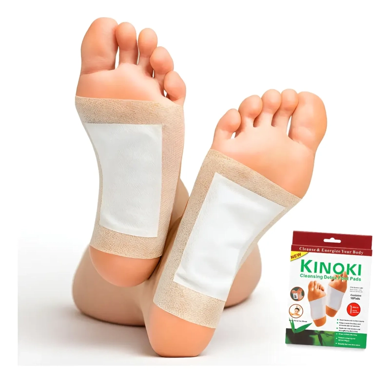 PACK 10 PARCHES PARA PIES DETOX DESINTOXICANTES NATURAL AGREGAR A FAVORITOS - 1