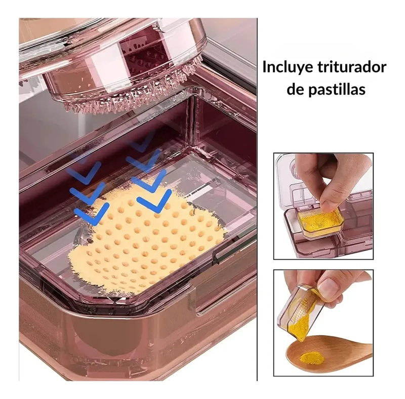 PASTILLERO ORGANIZADOR CORTADOR Y TRITURADOR DE PASTILLAS - 5