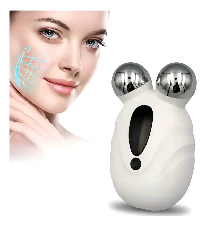 MASAJEADOR FACIAL Y CUELLO DE MICROCORRIENTE REAFIRMANTE - 1