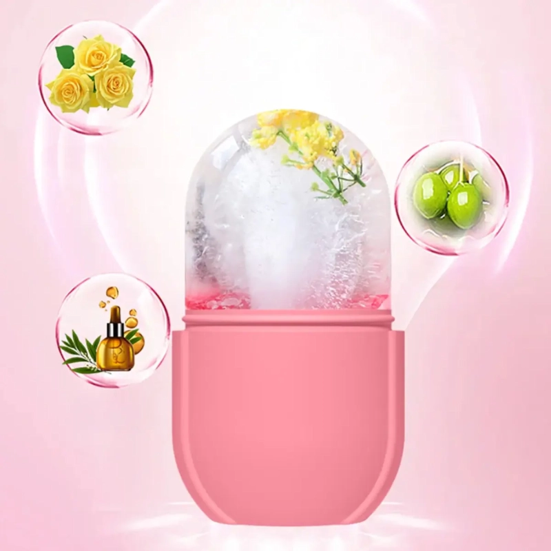 MOLDE SILICONA RODILLO HIELO MASAJEADOR FACIAL TERAPIA FRIO AGREGAR A FAVORITOS - 3