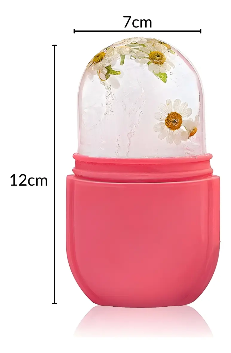 MOLDE SILICONA RODILLO HIELO MASAJEADOR FACIAL TERAPIA FRIO AGREGAR A FAVORITOS - 5