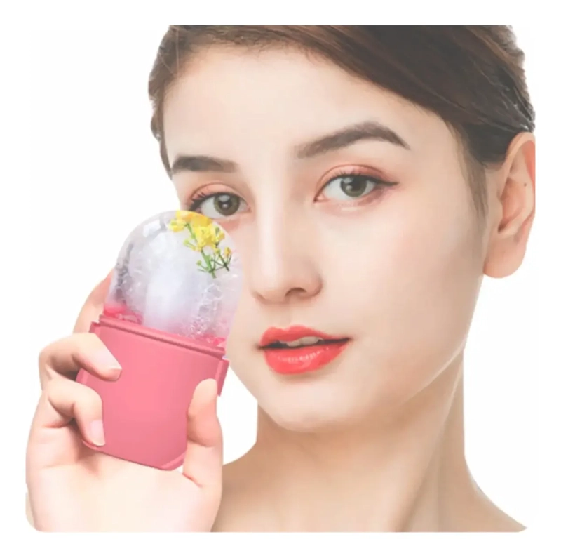 MOLDE SILICONA RODILLO HIELO MASAJEADOR FACIAL TERAPIA FRIO AGREGAR A FAVORITOS - 6