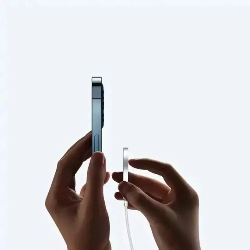 CARGADOR INALAMBRICO MAGNETICO PARA IPHONE MAGSAFE 15W USB - 6