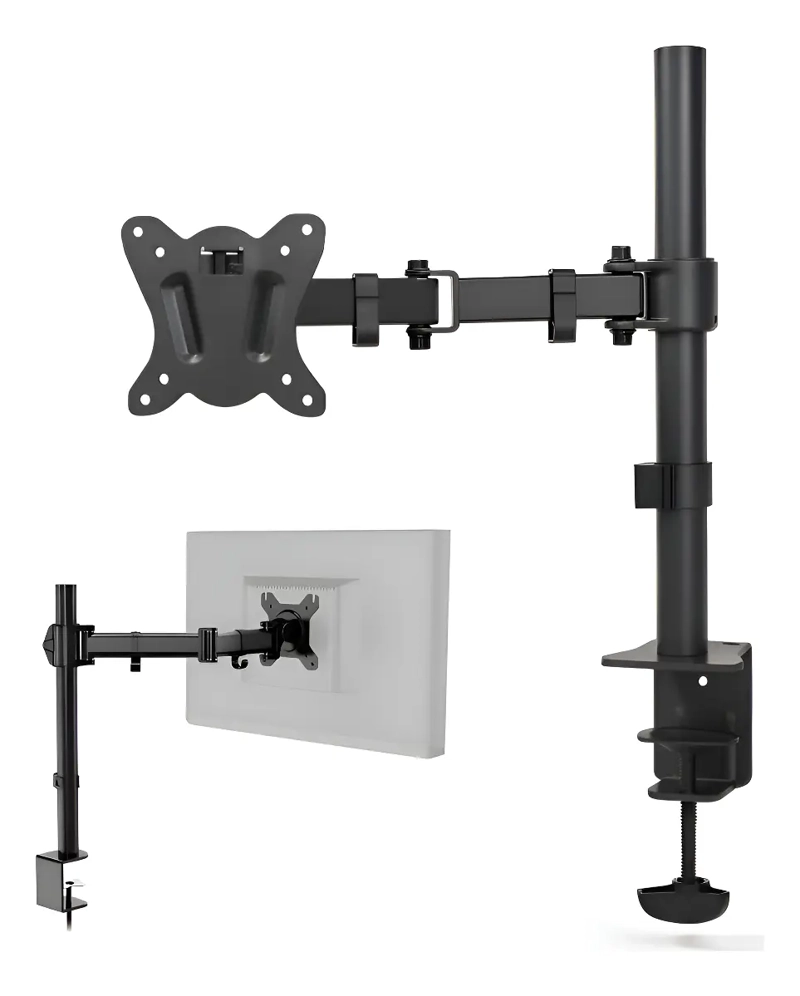 GENÉRICO SOPORTE PARA MONITOR TV TELEVISOR BRAZO AJUSTABLE 13 A 27